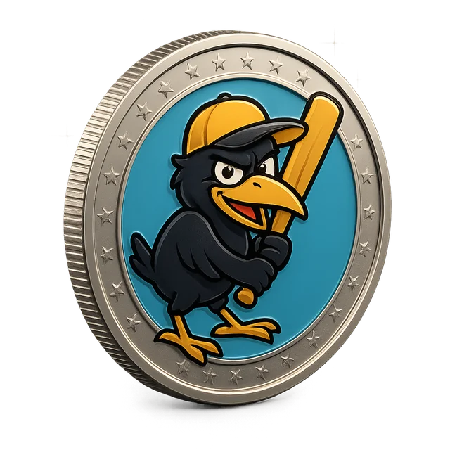 Cricket Crow mascot