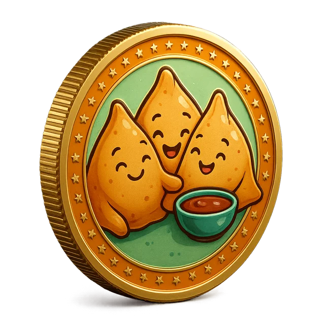 Samosa Squad mascot